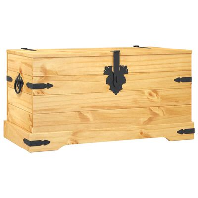 vidaXL Storage Chest Mexican Pine Corona Range 91x49.5x47 cm,  vidaXL Storage Chest Mexican Pine Corona Range 91x49.5x47 cm