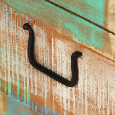 vidaXL Storage Chest Solid Reclaimed Wood, multicolour vidaXL Storage Chest Solid Reclaimed Wood