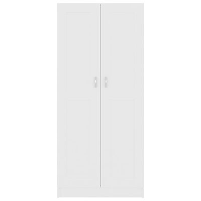 vidaXL Book Cabinet White 82.5x30.5x185.5 cm Engineered Wood, white vidaXL Book Cabinet White 82.5x30.5x185.5 cm Engineered Wood