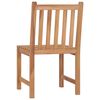vidaXL 5 Piece Garden Dining Set 160x80 cm Solid Teak Wood