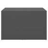vidaXL 3 Piece Nesting Coffee Table Set Grey 60x60x38 cm Engineered Wood