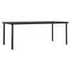 vidaXL 7 Piece Garden Dining Set Grey