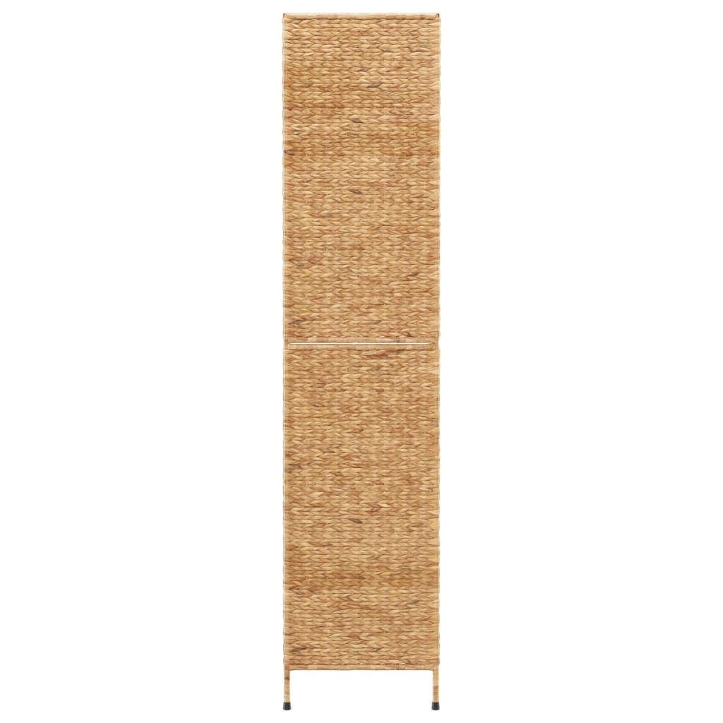 vidaXL Room Divider 5-Panel 205x180 cm Water Hyacinth