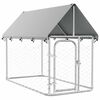 vidaXL Outdoor Dog Kennel with Roof 200x100x150 cm