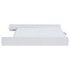 vidaXL Washing Machine Stacking Kit with Pull-Out Shelf