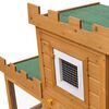 vidaXL Outdoor Large Rabbit Hutch House Pet Cage Single House