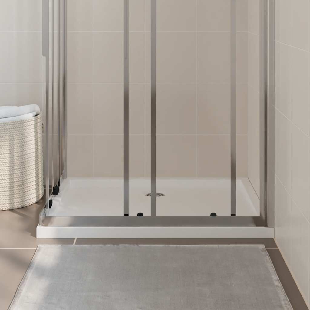 vidaXL Rectangular ABS Shower Base Tray 70x90 cm