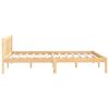 vidaXL Bed Frame without Mattress Solid Wood 140x200 cm