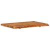 vidaXL Bathroom Vanity Top Solid Acacia Wood 80x52x3.8 cm