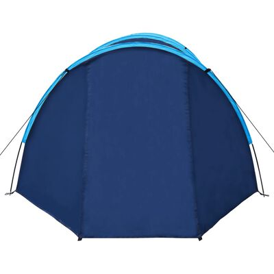 vidaXL Camping Tent 4 Persons Navy Blue/Light Blue, light blue vidaXL Camping Tent 4 Persons Navy Blue/Light Blue