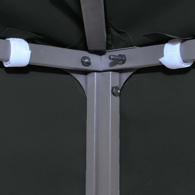vidaXL 2-Tier Gazebo Top Cover 310 g/m² 4x3 m Black, black vidaXL 2-Tier Gazebo Top Cover 310 g/m² 4x3 m Black