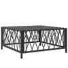 vidaXL 7 Piece Garden Lounge Set with Cushions Anthracite Steel