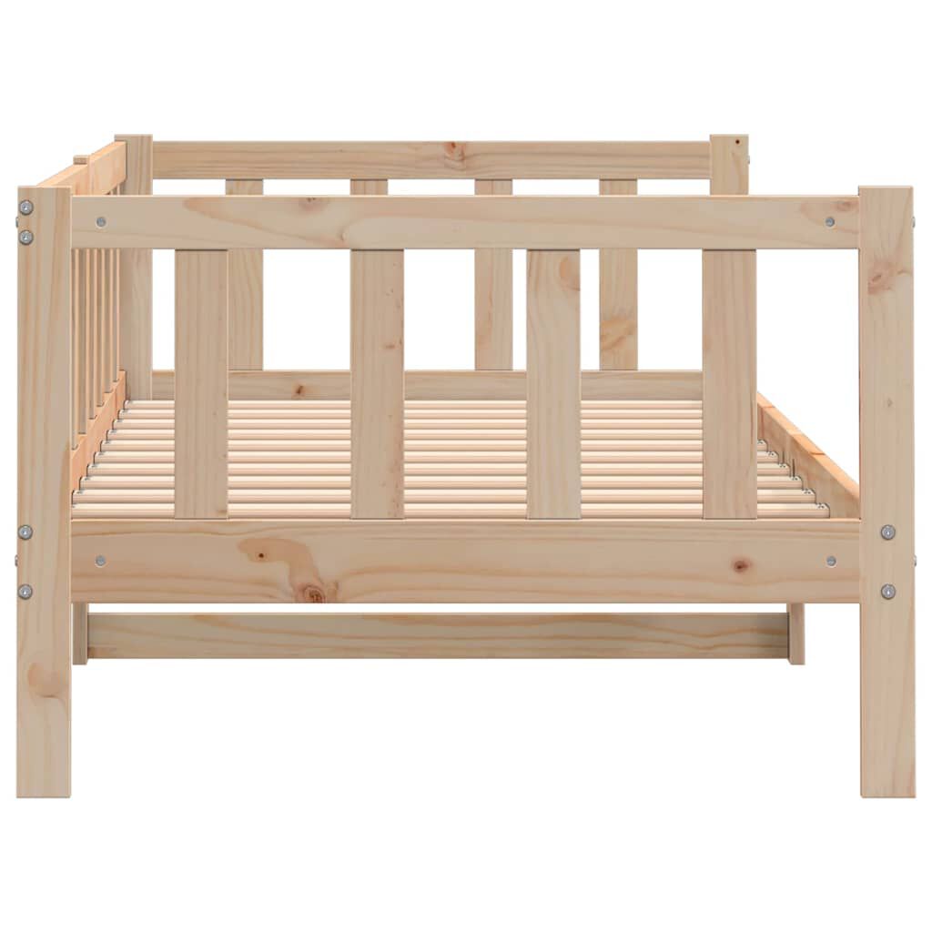 vidaXL Day Bed without Mattress Solid Wood Pine 90x200cm