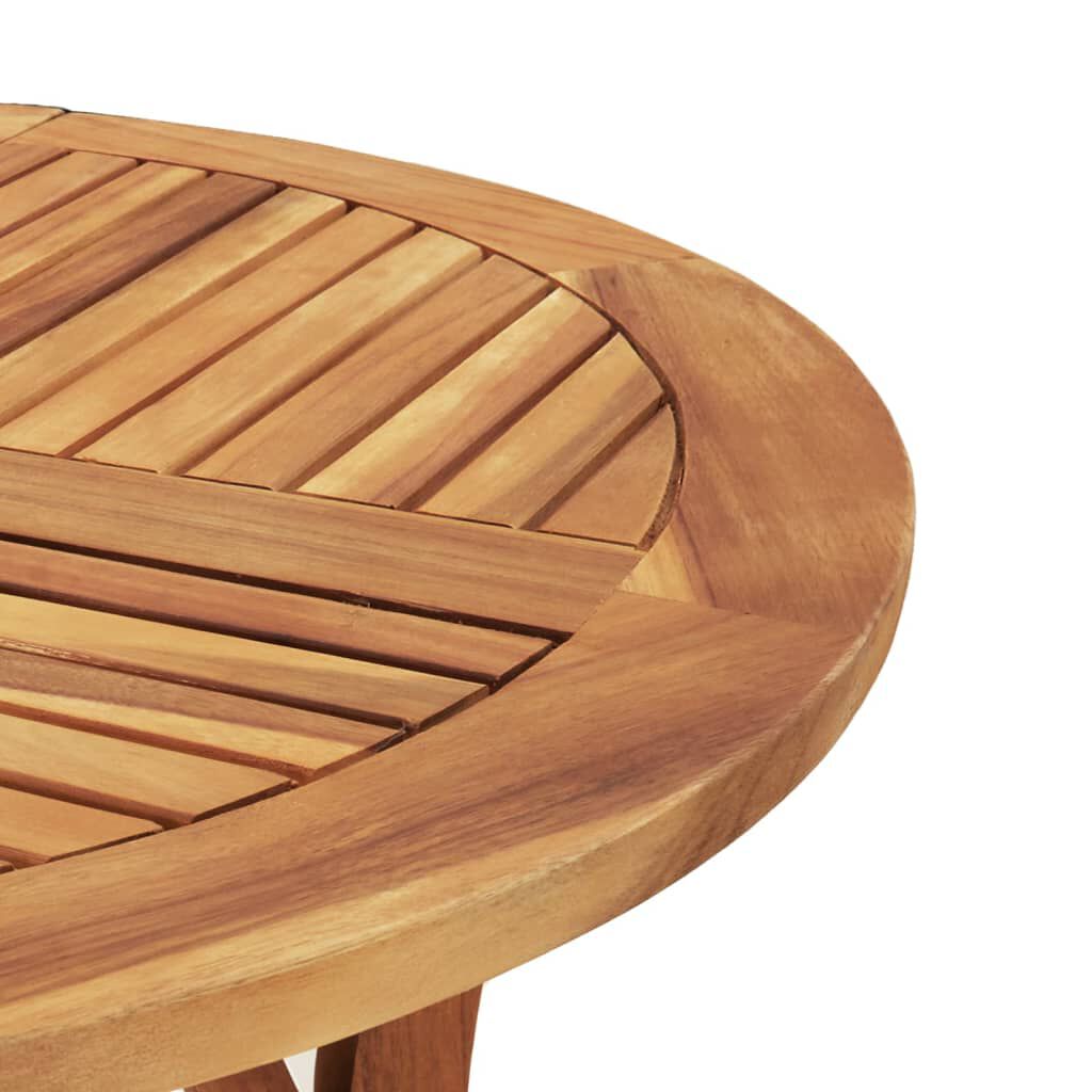 vidaXL 5 Piece Garden Dining Set Solid Wood Acacia