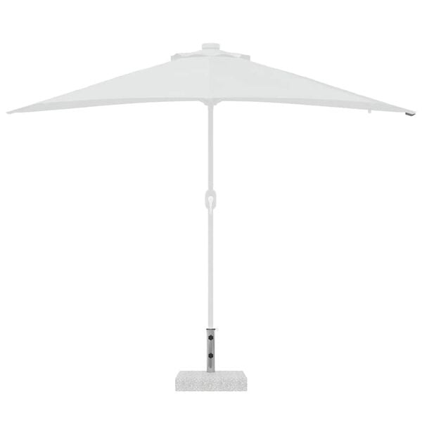 vidaXL Parasol Base Granite Rectangular 25 kg