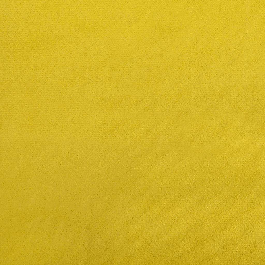 vidaXL Relaxing Chair Mustard Yellow Velvet