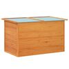 vidaXL Garden Storage Box 126x72x72 cm Wood