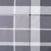 vidaXL Pallet Cushion Grey Check Pattern 70x40x12 cm Fabric
