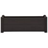 vidaXL Garden Raised Bed PP Anthracite 100x43x35 cm