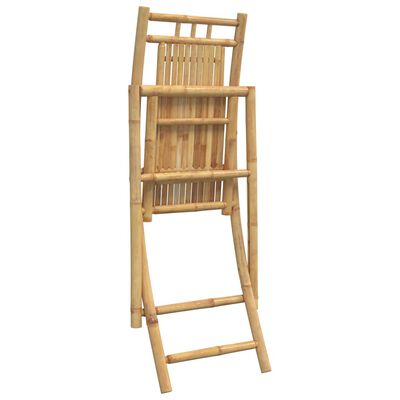vidaXL Folding Garden Chairs 4 pcs 46x66x99 cm Bamboo,  vidaXL Folding Garden Chairs 4 pcs 46x66x99 cm Bamboo