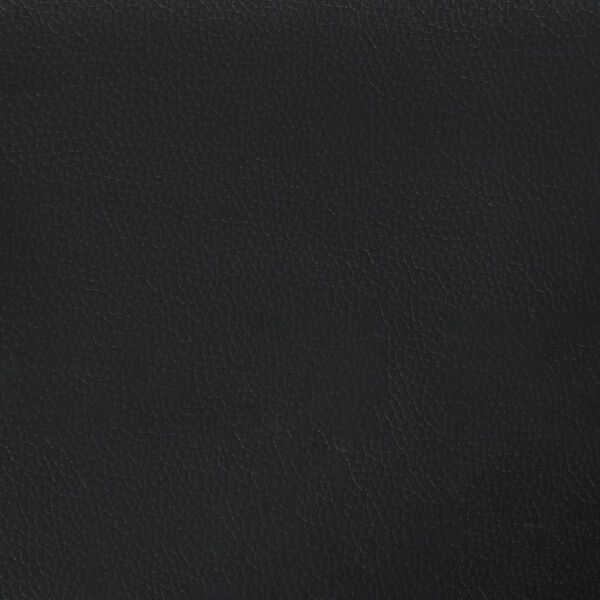 vidaXL Bed Frame without Mattress Black 180x200 cm Super King Faux Leather