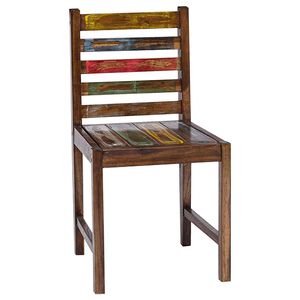 vidaXL Dining Chairs 2 pcs Solid Reclaimed Wood