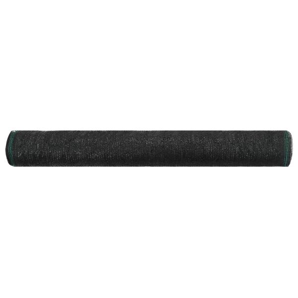 vidaXL Tennis Screen HDPE 1.8x100 m Black
