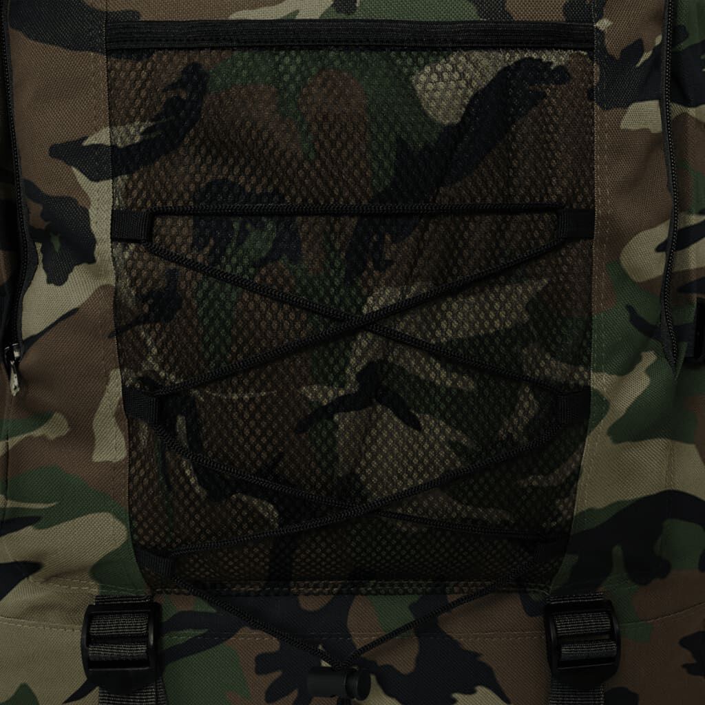 vidaXL Army-Style Backpack XXL 100 L Camouflage