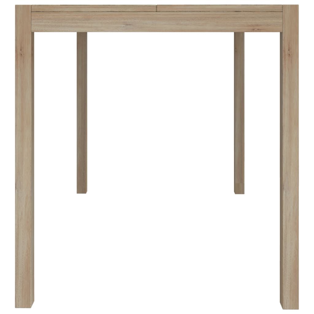 vidaXL 7 Piece Dining Set Solid Wood Acacia