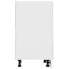 vidaXL Drawer Bottom Cabinet Lyon White 50x46x81.5 cm Engineered Wood