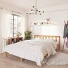 vidaXL Bed Frame without Mattress Honey Brown Solid Wood 140x200 cm