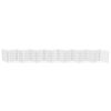 vidaXL Gabion Wall Galvanised Steel 450x30x50 cm