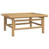 vidaXL 12 Piece Garden Lounge Set with Light Grey Cushions Bamboo