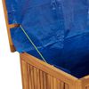 vidaXL Garden Storage Box 113x50x58 cm Solid Acacia Wood