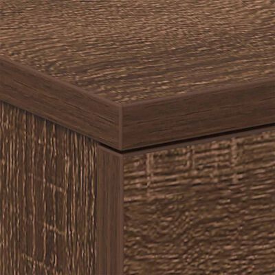 vidaXL Bedside Cabinets 2 pcs Brown Oak 38x35x56 cm Engineered Wood, brown oak vidaXL Bedside Cabinets 2 pcs Brown Oak 38x35x56 cm Engineered Wood