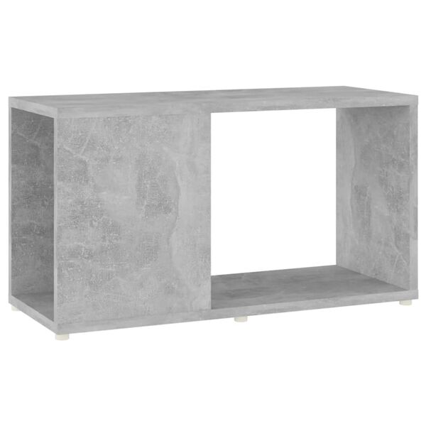vidaXL TV Cabinet Concrete Grey 60x24x32cm Engineered Wood