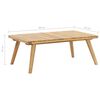 vidaXL 5 Piece Garden Lounge Set Solid Acacia Wood