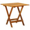 vidaXL Bistro Table 46x46x47 cm Solid Acacia Wood