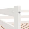 vidaXL Pull-out Day Bed without Mattress White 90x200 cm