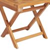 vidaXL Sun Loungers 2 pcs with Table Solid Teak Wood
