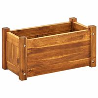 vidaXL Garden Raised Bed Acacia Wood 50x25x25 cm,  vidaXL Garden Raised Bed Acacia Wood 50x25x25 cm