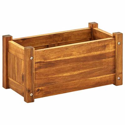 vidaXL Garden Raised Bed Acacia Wood 50x25x25 cm,  vidaXL Garden Raised Bed Acacia Wood 50x25x25 cm
