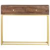 vidaXL Console Table 90x30x75 cm Solid Mango Wood