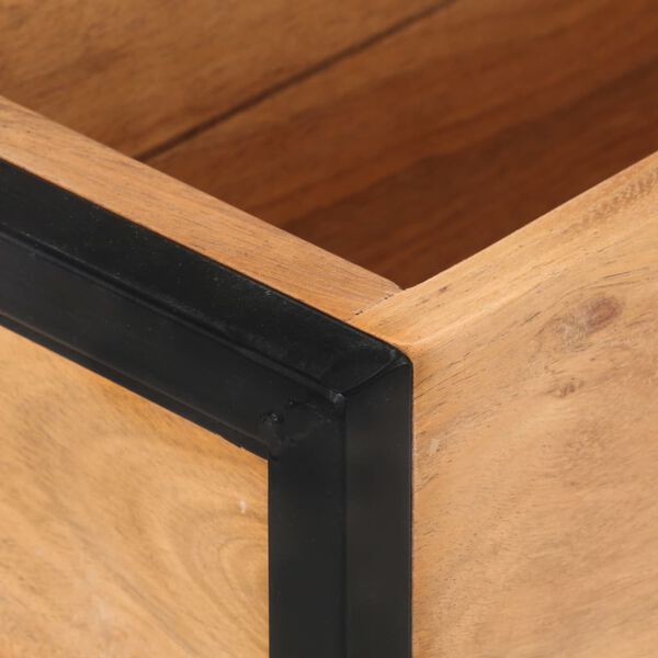 vidaXL Planter 60x20x68 cm Solid Acacia Wood