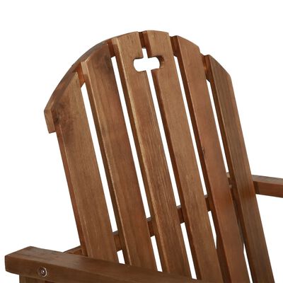 vidaXL Garden Sofa Chairs 2 pcs Solid Acacia Wood, brown vidaXL Garden Sofa Chairs 2 pcs Solid Acacia Wood