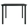 vidaXL 9 Piece Garden Dining Set with Cushions Grey