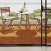 vidaXL Decking tiles 10 pcs Brown 30 x 30 cm Acacia Hardwood