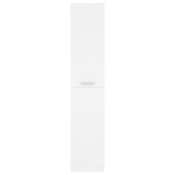 vidaXL Apothecary Cabinet White 30x42.5x150 cm Engineered Wood