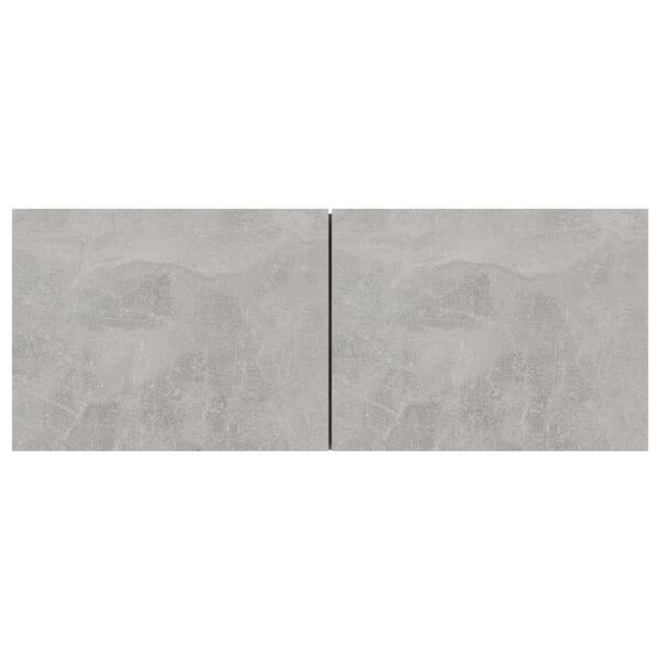 vidaXL TV Cabinet Concrete Grey 80x30x30 cm Engineered Wood