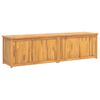 vidaXL Garden Box 200x50x55 cm Solid Wood Teak